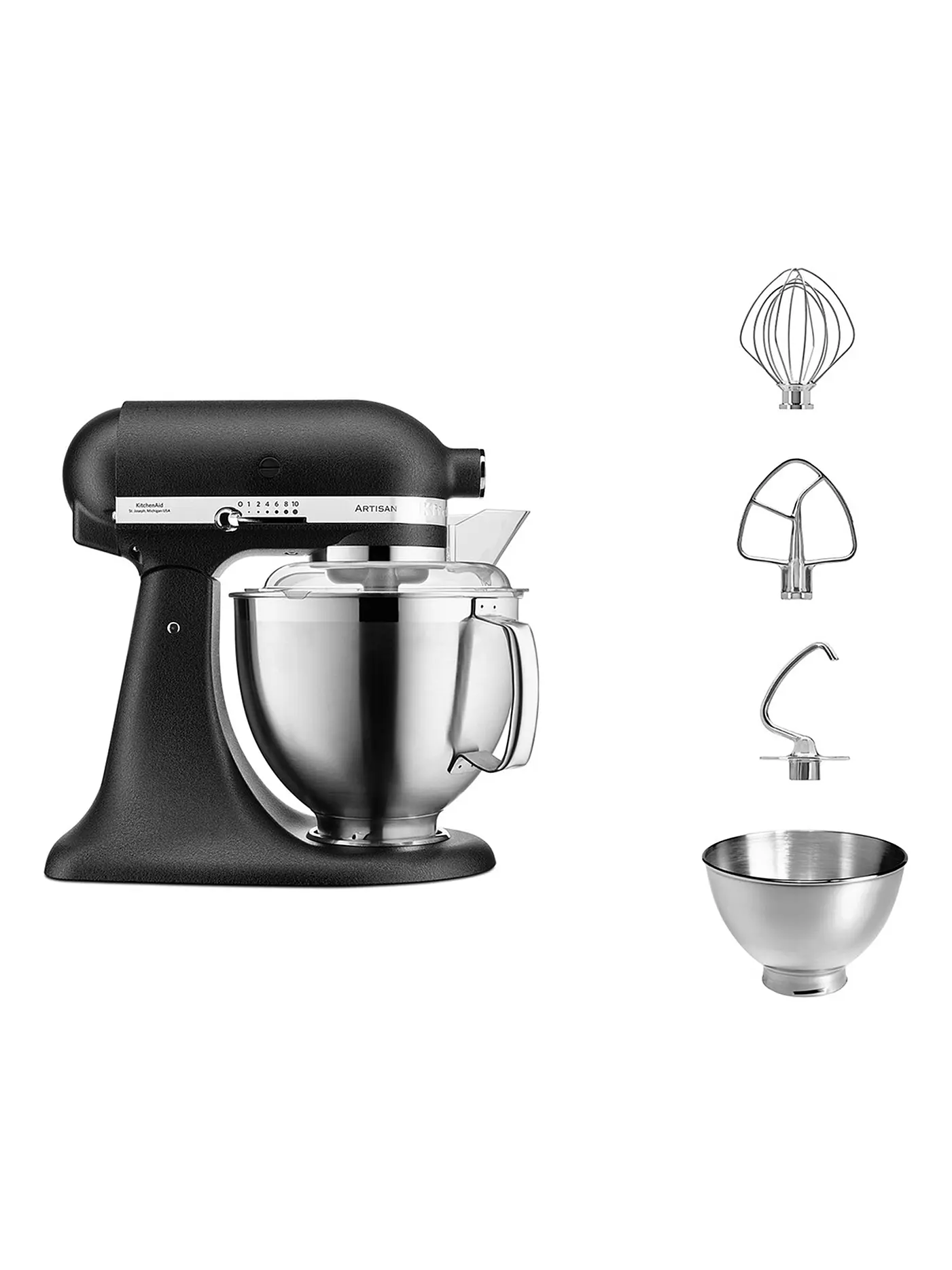 KITCHENAID | Küchenmaschine Artisan 4,8l 5KSM185PSEKG Kyoto Glow | schwarz